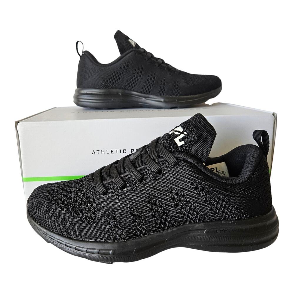 APL Women's 5 Seliga Techloom Pro Running Shoes Black Laces Activewear EU35 NEW